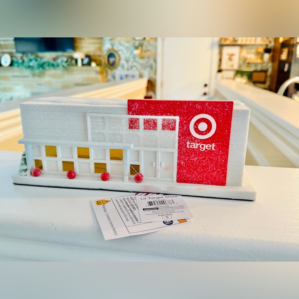 Target Bullseye Viral 2023 Christmas
Village- Target Store - BNWT